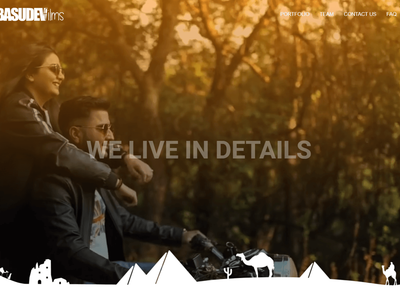 Basudevfilms Website