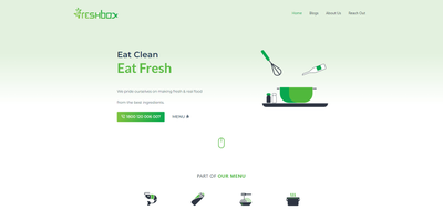 Freshbox Website